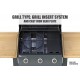 Coral Gas Ψησταριά Υγραερίου Sahara 3 Burner Oak BBQ Smokey Teal