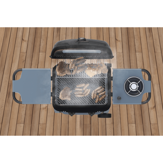Coral Gas Ψησταριά Υγραερίου Sahara X150 2 Burner Gas BBQ