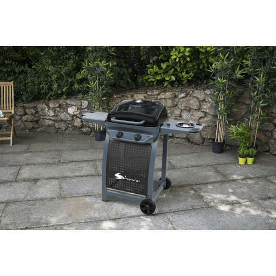 Coral Gas Ψησταριά Υγραερίου Sahara X150 2 Burner Gas BBQ