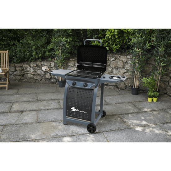 Coral Gas Ψησταριά Υγραερίου Sahara X150 2 Burner Gas BBQ