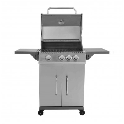 BBQ ΥΓΡΑΕΡΙΟΥ GS GRILL ELITE 3+1 INOX - 11,5 kW