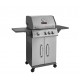 BBQ ΥΓΡΑΕΡΙΟΥ GS GRILL ELITE 3+1 INOX - 11,5 kW
