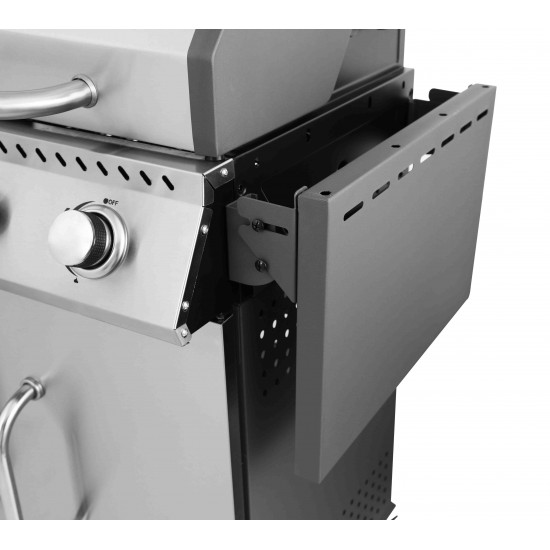 BBQ ΥΓΡΑΕΡΙΟΥ GS GRILL ELITE 4+1 ΙΝΟΧ - 14,5 kW