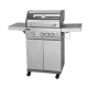 BBQ ΥΓΡΑΕΡΙΟΥ GS GRILL VIEW 3+1 ΙΝΟΧ - 11,5kW
